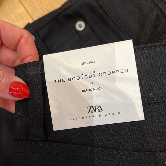 ZARA cropped high rise jeans bundle - Picture 6 of 6